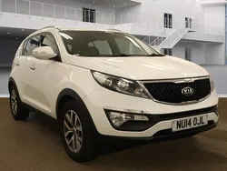 White Used 2014 Kia Sportage 2 SUV | £5,999 (Fair price)