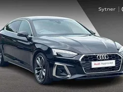 Black Used 2024 Audi A5 Sportback S-Line Hatchback | £30,500 (Good price)