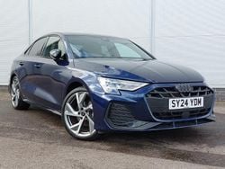 Blue Used 2024 Audi A3 Black Edition Sedan | £29,998 (Expensive)