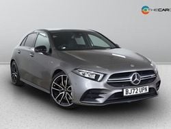 Grey Used 2022 Mercedes A35 AMG Premium Hatchback | £28,577 (Fair price)