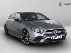 Grey Used 2022 Mercedes A35 AMG Premium Hatchback | £28,577 (Good price)