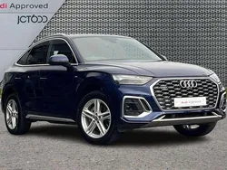 Blue Used 2023 Audi Q5 Sportback S-Line SUV | £33,906 (Good price)