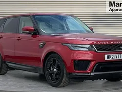 Red Used 2021 Land Rover Range Rover Sport HSE SUV | £32,264 (Super price)