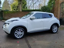 Moonlight white Used 2014 Nissan Juke Acenta SUV | £5,495