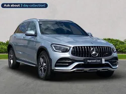 Silver Used 2021 Mercedes GLC43 AMG Premium Plus Estate | £42,299 (Expensive)