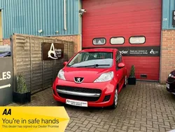 Red Used 2009 Peugeot 107 Hatchback | £4,495 (Fair price)