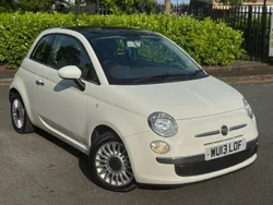 White Used 2013 Fiat 500 Lounge Hatchback | £3,895 (Fair price)