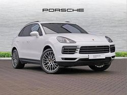 White Used 2022 Porsche Cayenne Platinum Edition SUV | £59,990 (Fair price)