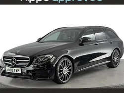 Black Used 2020 Mercedes E400 AMG line Estate | £29,920 (Fair price)