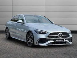 Silver Used 2022 Mercedes C200 AMG Line Premium Plus Sedan | £35,695