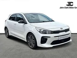White Used 2019 Kia Rio GT-Line Hatchback | £12,250 (Fair price)