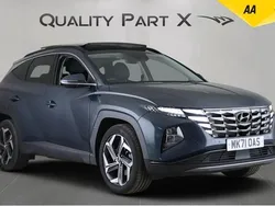 Blue Used 2021 Hyundai Tucson Ultimate SUV | £20,380 (Fair price)