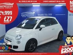 White Used 2014 Fiat 500 S Hatchback | £4,999 (A bit pricey)