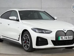 White Used 2025 BMW i4 M Sport Sedan | £44,000 (Fair price)