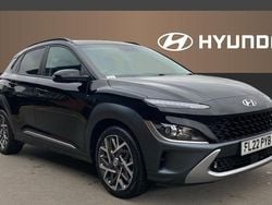 Black Used 2022 Hyundai Kona Premium SUV | £16,867 (Fair price)