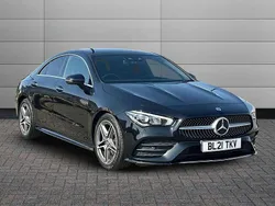 Black Used 2021 Mercedes CLA180 AMG Line Premium Sedan | £24,795 (Fair price)