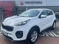 White Used 2017 Kia Sportage 2 SUV | £12,339 (A bit pricey)