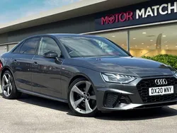 Grey Used 2020 Audi A4 Black Edition Sedan | £20,790 (Fair price)