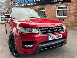 Red Used 2013 Land Rover Range Rover Sport Autobiography Dynamic SUV | £15,400 (Fair price)