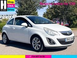 White Used 2012 Vauxhall Corsa Active Hatchback | £2,319 (Super price)