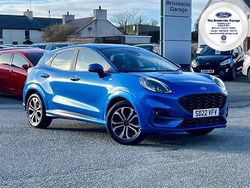 Blue Used 2022 Ford Puma Gen-E ST-Line Hatchback | £18,499 (Fair price)