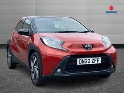 Red Used 2022 Toyota Aygo Hatchback | £13,495 (Fair price)