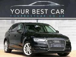 Black Used 2016 Audi A3 Sportback e-tron Sport Sedan | £9,977