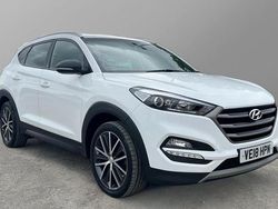 White Used 2018 Hyundai Tucson GO! SUV | £12,565 (Fair price)