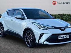 White Used 2019 Toyota C-HR Design SUV | £15,841 (Fair price)
