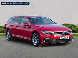 Red Used 2021 VW Passat Advance Estate | £17,259 (Fair price)