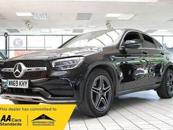 Black Used 2019 Mercedes GLC220 AMG line Coupe | £21,890 (Fair price)