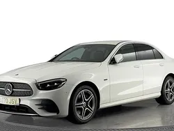 White Used 2021 Mercedes E300 AMG line Hatchback | £23,320 (Fair price)
