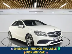 White Used 2016 Mercedes A180 AMG line Hatchback | £9,849 (Fair price)