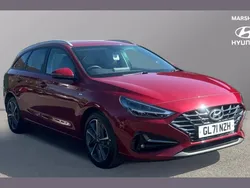 Red Used 2022 Hyundai i30 Premium Estate | £15,125 (Fair price)