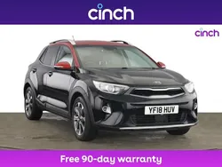 Black Used 2018 Kia Stonic First Edition SUV | £11,649 (Fair price)