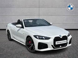 White Used 2024 BMW 420 M Sport Cabriolet | £44,490 (Expensive)