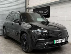 Black Used 2022 Mercedes EQB350 AMG line SUV | £23,324 (Super price)