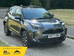 Grey Used 2023 Toyota Yaris Hybrid Design Hatchback | £21,193 (Expensive)