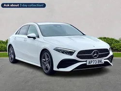 White Used 2023 Mercedes A180 Executive | £21,998 (A bit pricey)