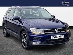 Blue Used 2017 VW Tiguan SE SUV | £11,199 (Fair price)