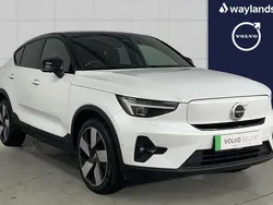 White Used 2022 Volvo EC40 Pro SUV | £21,791 (Fair price)