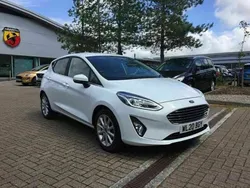 Frozen white (premium colour) Used 2020 Ford Fiesta Titanium Hatchback | £10,290 (Fair price)