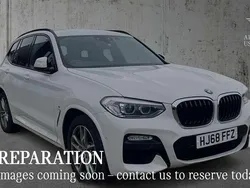 White Used 2018 BMW X3 M Sport SUV | £25,623 (Fair price)