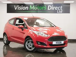 Red Used 2013 Ford Fiesta Zetec Hatchback | £4,680 (Good price)