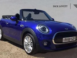 Blue Used 2018 Mini Cooper Cabriolet Chili Cabriolet | £10,995 (Good price)