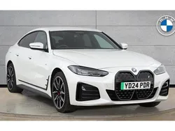 White Used 2024 BMW i4 M Sport Sedan | £38,993 (Super price)