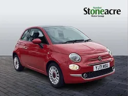 Red Used 2021 Fiat 500 Red Hatchback | £9,495 (Fair price)