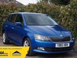 Blue Used 2015 Skoda Fabia SE L Hatchback | £5,490 (Fair price)