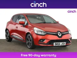 Red Used 2017 Renault Clio IV Dynamique Hatchback | £7,149 (Fair price)