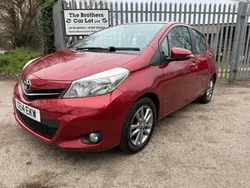 Red Used 2014 Toyota Yaris Hatchback | £3,995 (Fair price)